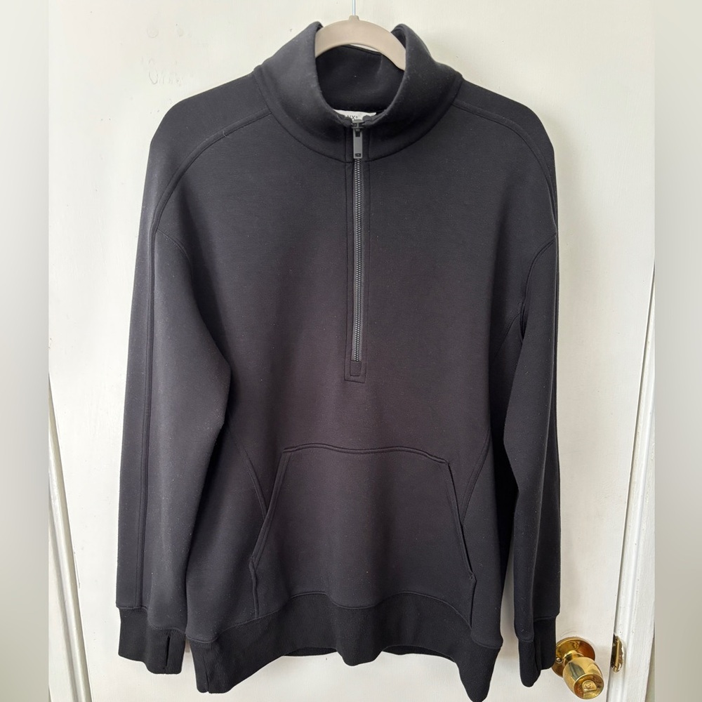 SPANX Black air esenssials Pullover Jacket